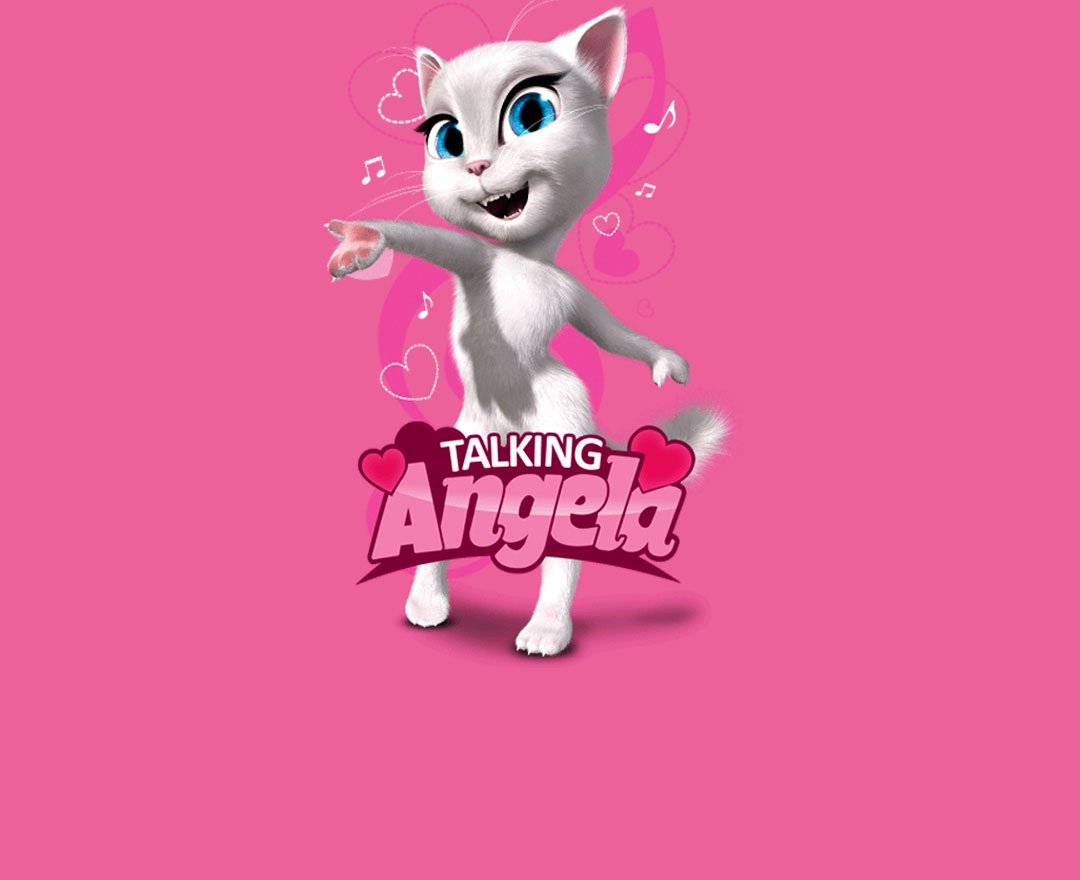 Como usar o Minha Talking Angela, jogo da gatinha falante para celular