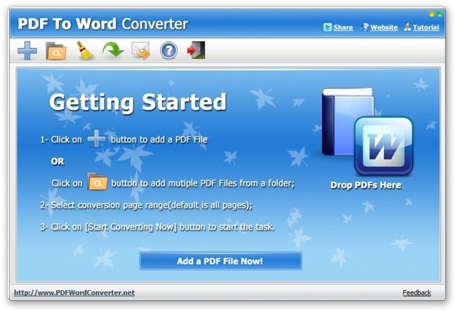 Converta arquivos em PDF com facilidade.