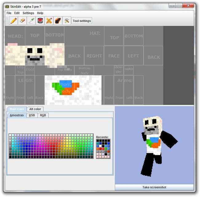 Minecraft SkinEdit for Mac - Download