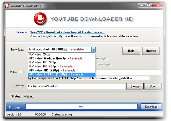 YouTube Downloader HD
