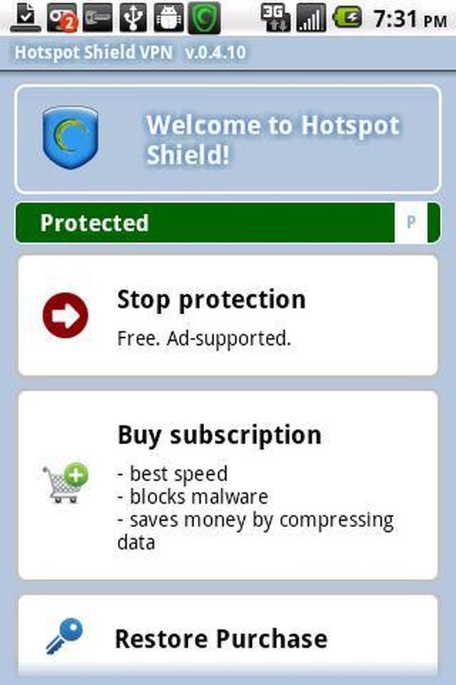 VPN - Hotspot Shield - Baixe nosso serviço de VPN