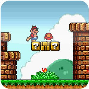 Jogando Mario no Click Jogos 