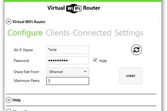 Как настроить virtual wifi router