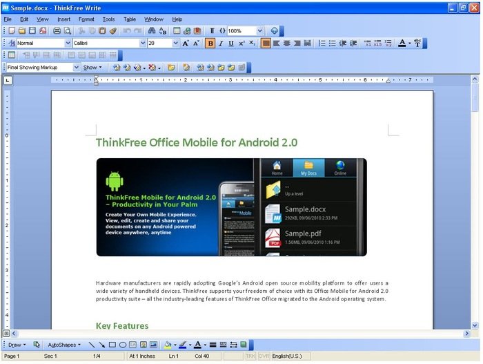 Download ThinkFree Office | Baixaki