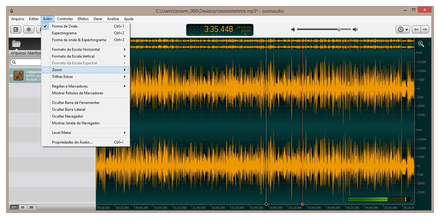 download the new for windows ocenaudio 3.12.4