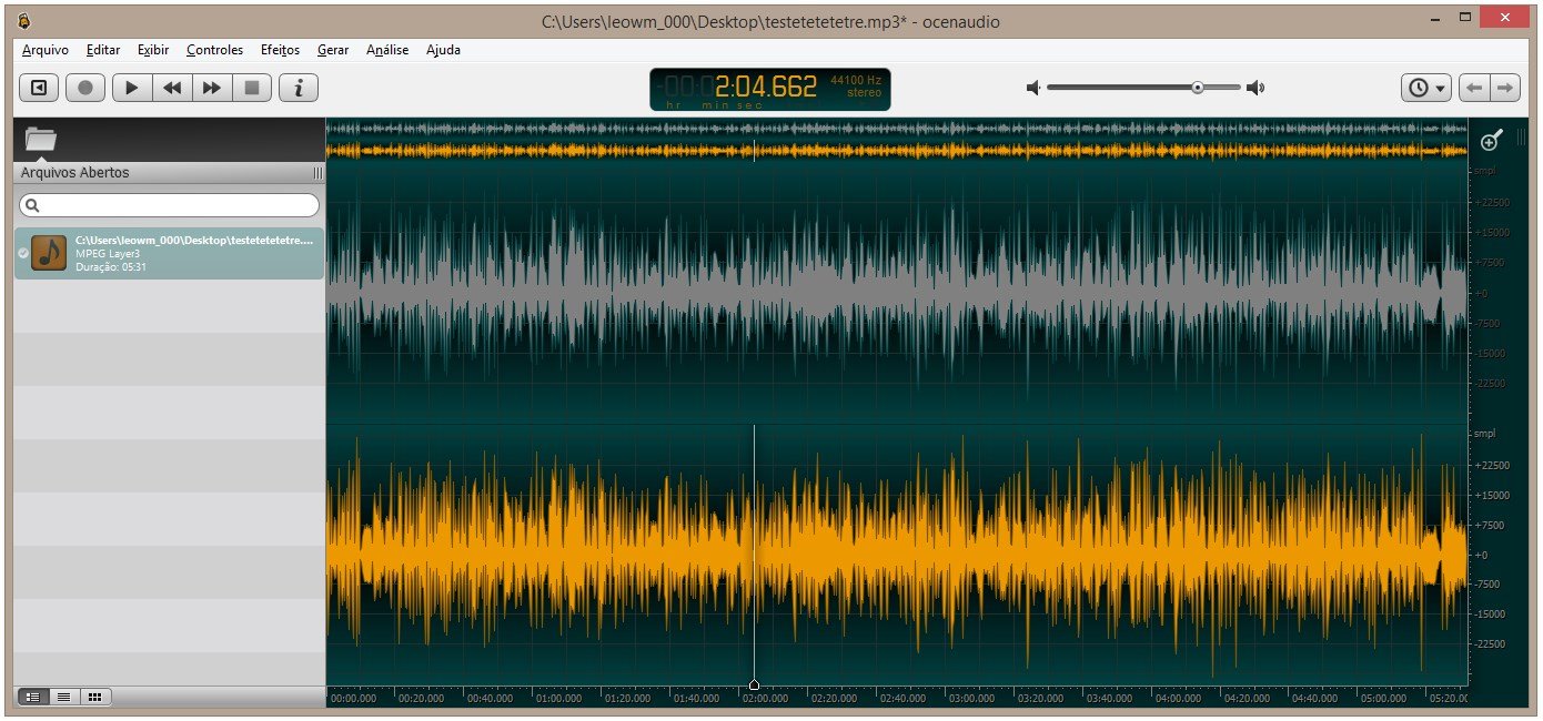 download the new version for mac ocenaudio 3.12.5