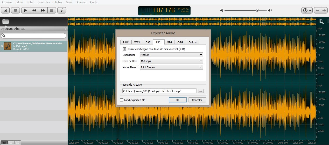 download the new for mac ocenaudio 3.12.3