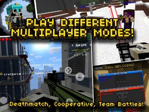 Pixel Gun 3D - Jogo de tiro com multiplayer para Windows Phone