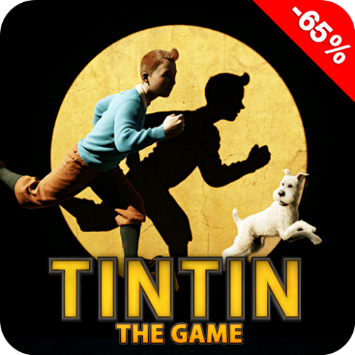 No ar o jogo online do filme As Aventuras de Tintim ~ Tintim por Tintim