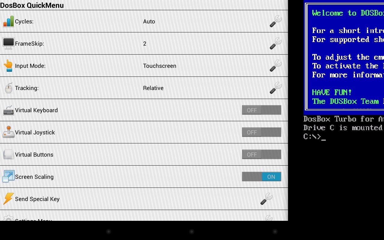 dosbox on android