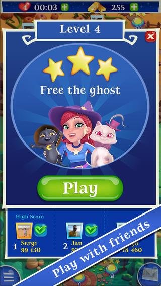 Jogo de estourar bolas Bubble Witch 3 Saga - Android ios Gameplay