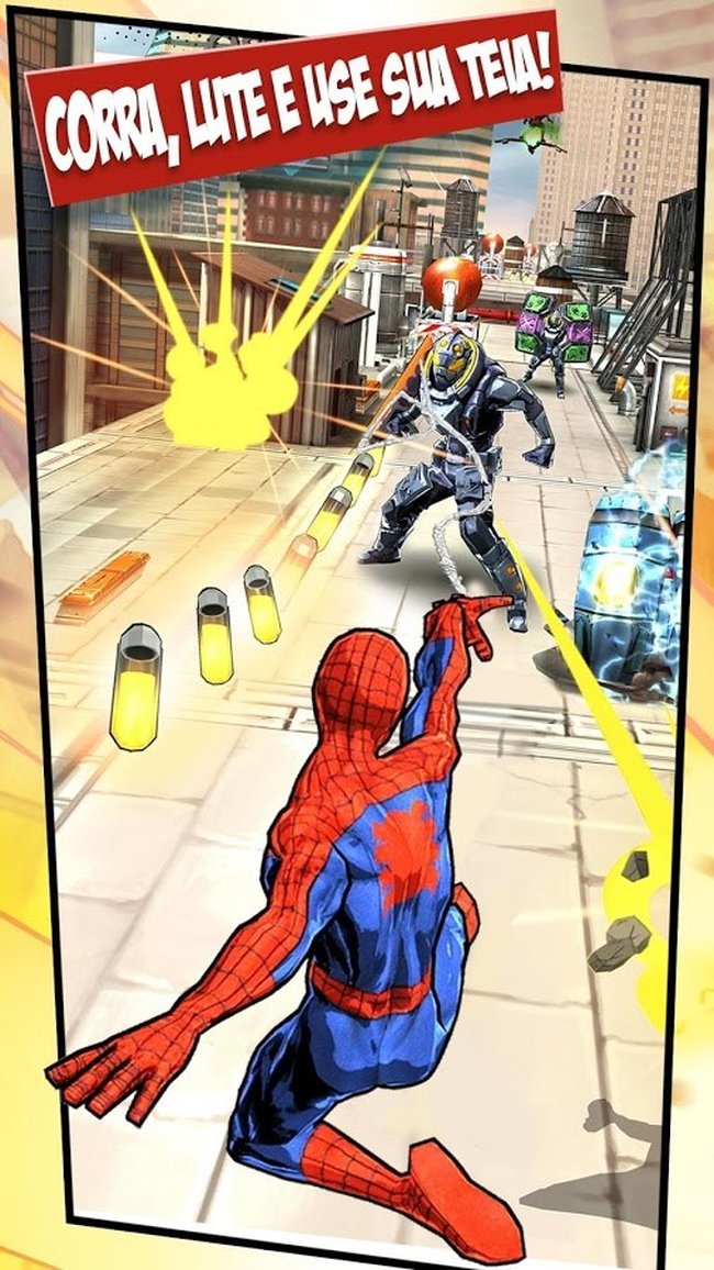 Melhor jogo do Homem-Aranha para celular está disponível gratuitamente