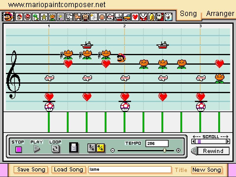 free mario paint composer download