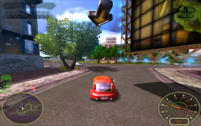 Fuja da polícia e conquiste seu caminho no jogo de corrida Rage Racing 3D  para Windows 