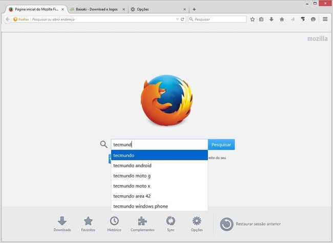 Mozilla Firefox Beta - Imagem 1 do software