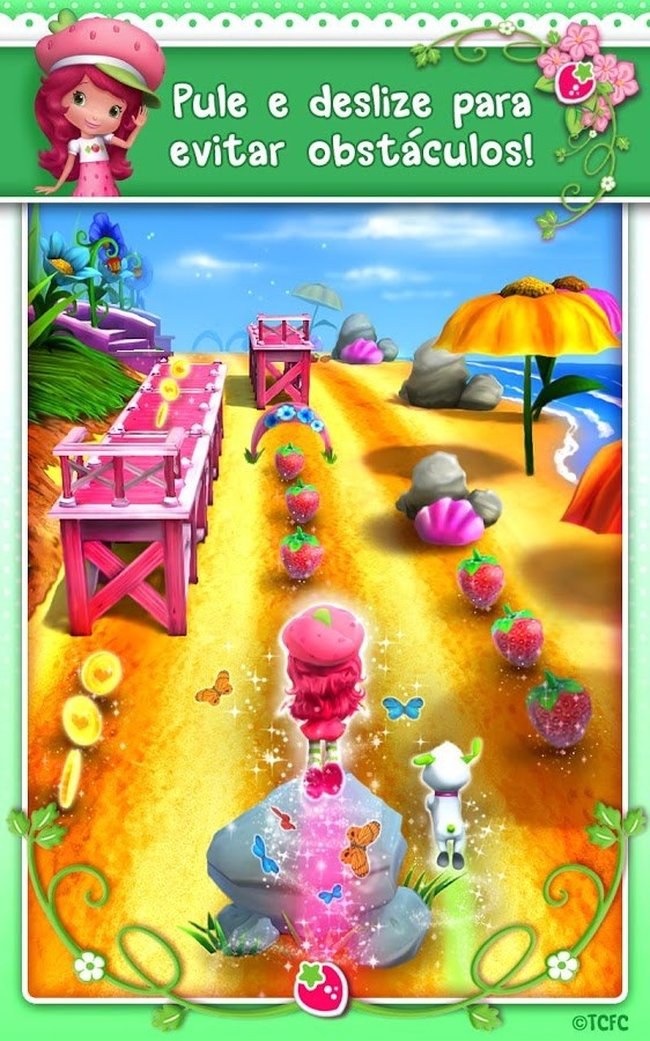 jogo: Berry rush #moranguinho #corrida