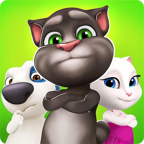 Download Talking Tom Bubble Shooter