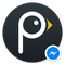 Logo PingTank for Messenger Ícone Logo PingTank for Messenger Ícone
