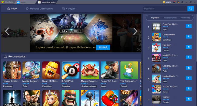 Como baixar ou atualizar o novo BlueStacks 5