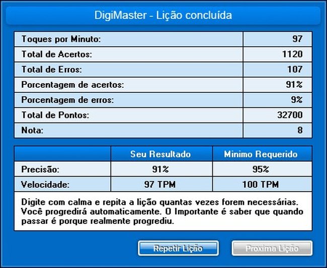 Curso de Digitação DigiMaster + serial