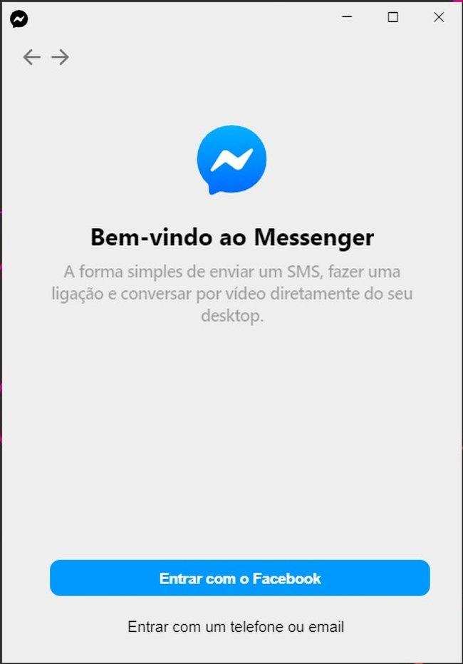 Messenger para Windows está disponível na Microsoft Store