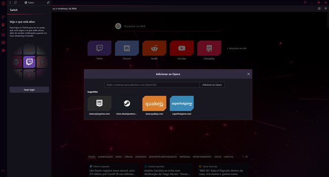 Baixe O Opera GX O Navegador Mais Personalizável Do Mundo