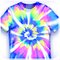 Logo Tie Dye App Ícone Logo Tie Dye App Ícone