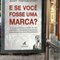 Logo E Se Você Fosse Uma Marca? Ícone Logo E Se Você Fosse Uma Marca? Ícone