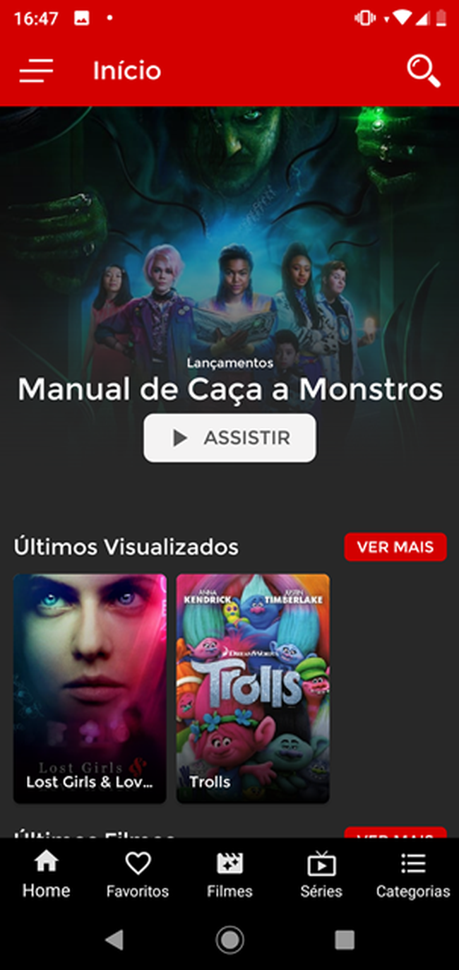 MegaHDFilmes - Filmes Animes Séries para Android - Download