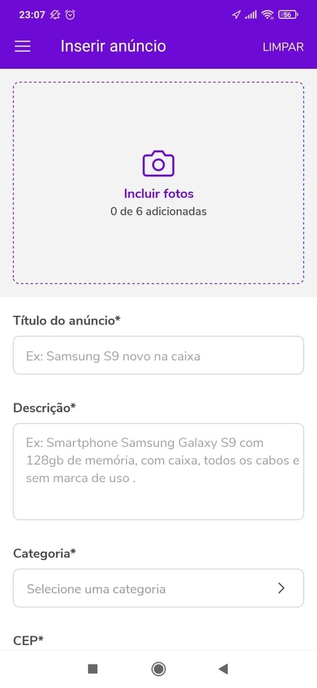 Como baixar o app olx