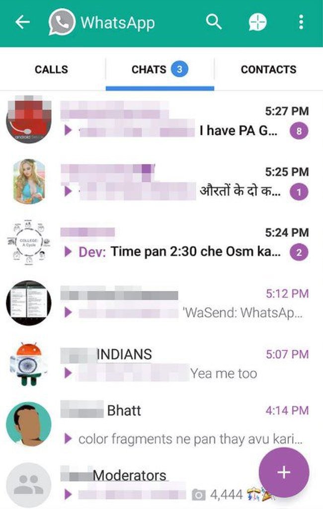 WhatsApp Plus Reborn em seu funcionamento. (Malavida/Reprodução)
