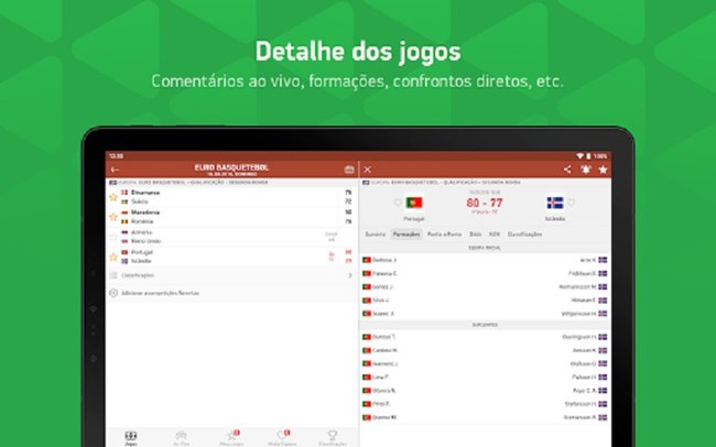 Confira os jogos com narração ao vivo no Flashscore neste fim de