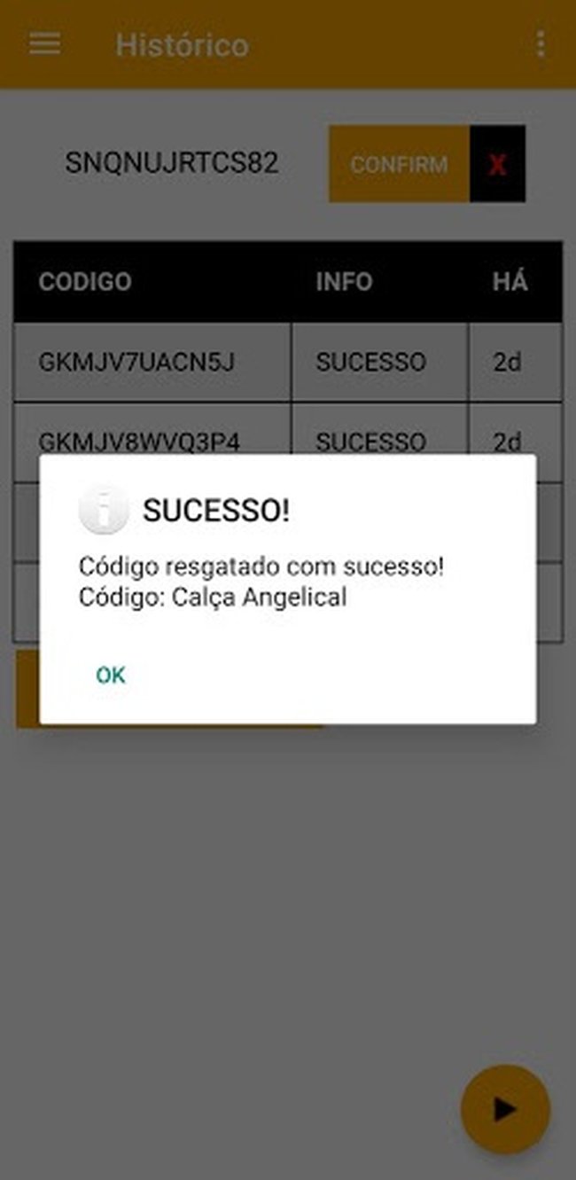 aplicativo para resgatar o código do free fire