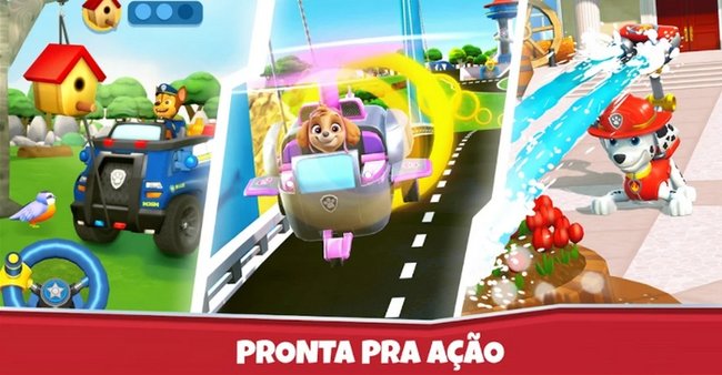 Jogos da patrulha canina no click jogos