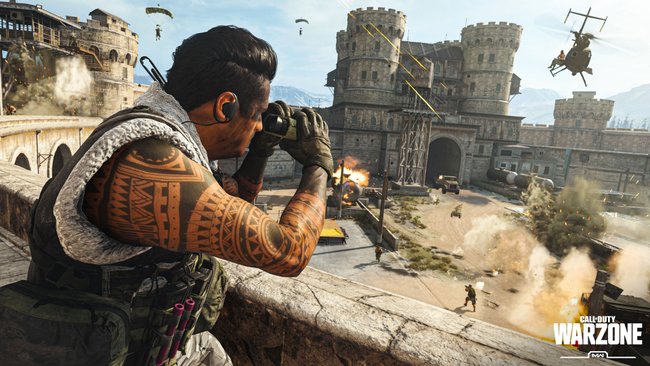 Imagem do jogo Call of Duty Warzone