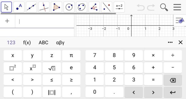 Imagem do GeoGebra Classic