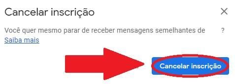 Como cancelar inscrição em e-mails automáticos no Gmail com um clique