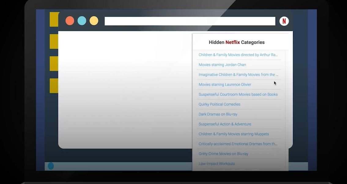 Códigos secretos da Netflix: acesse categorias ocultas