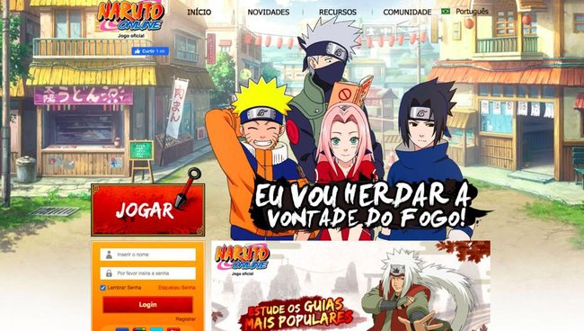 Jogo de RPG – Jogo Naruto Online