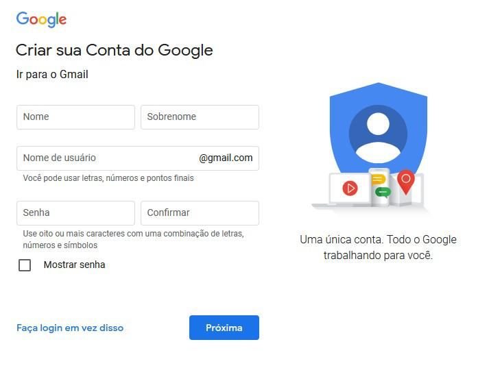 Como criar um e-mail: passo a passo simples e completo