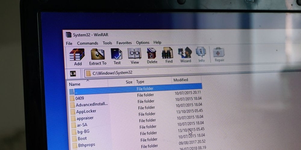 Imagem de: Como comprimir arquivos usando o programa Winrar?