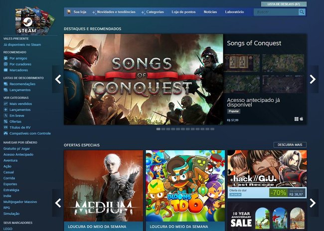 Steam está facilitando a compra de trilhas sonoras de jogos na