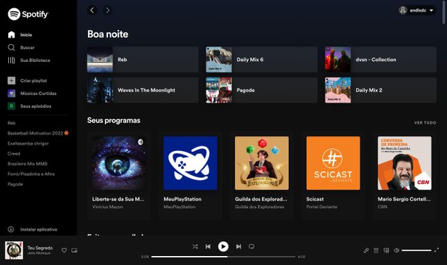 Spotify Web Player: como usar para ouvir música no navegador