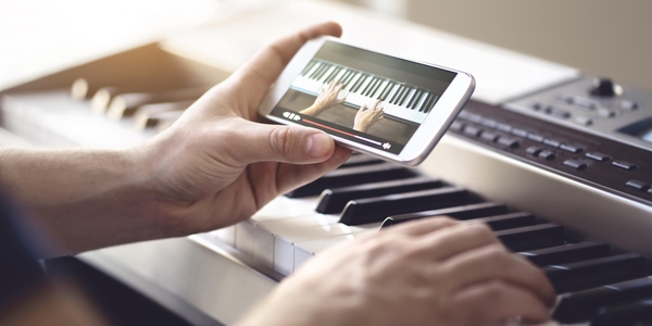 Imagem de: 5 apps de piano digital online para aprender a tocar