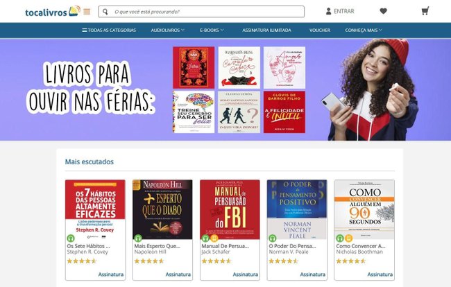 Audiolivros do Tocalivros