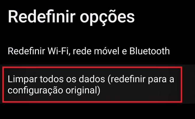 Antes de seguir no procedimento, confira se os seus backups estão atualizados.