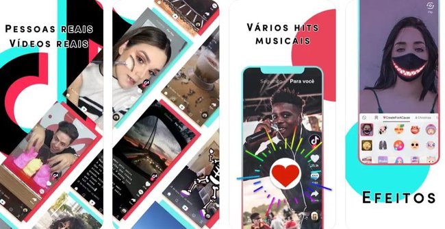 TikTok já está entre os apps mais populares do Brasil.