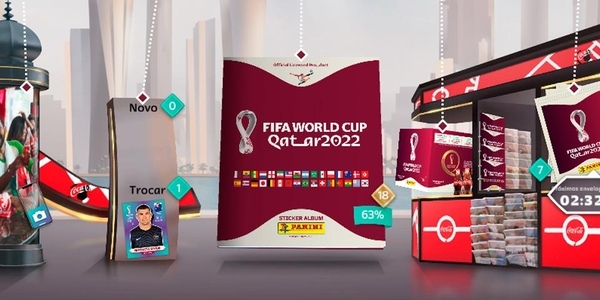 Imagem de: Álbum Virtual da Copa do Mundo Qatar 2022