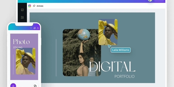 Imagem de: Como fazer Apresentação de slides no Canva