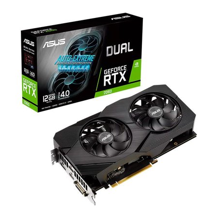 RTX 2060 ASUS Dual Evo. (Fonte: Asus / Divulgação)